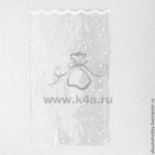 П7110 Пакет подарочный 50*70  прозрачный  рисунок+рисунок Ассорти  1 цв. 3007110